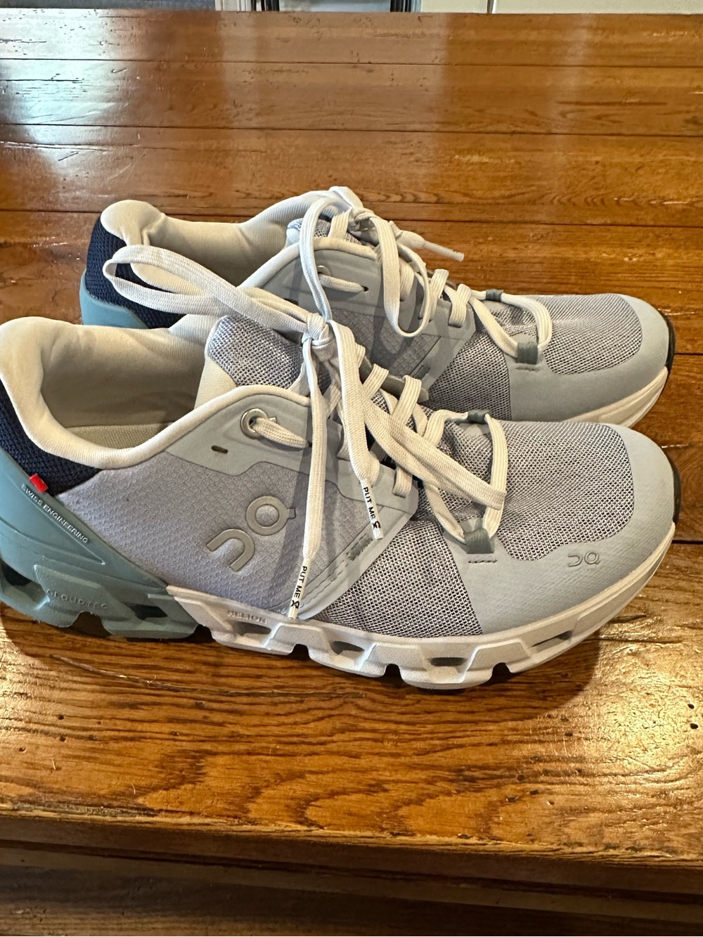 On Cloudflyer 4 Women’s 7.5 Nimbus Cobble Running Shoes CloudTec Sneakers